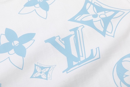 L Style: front and back shoulder monogram printing process