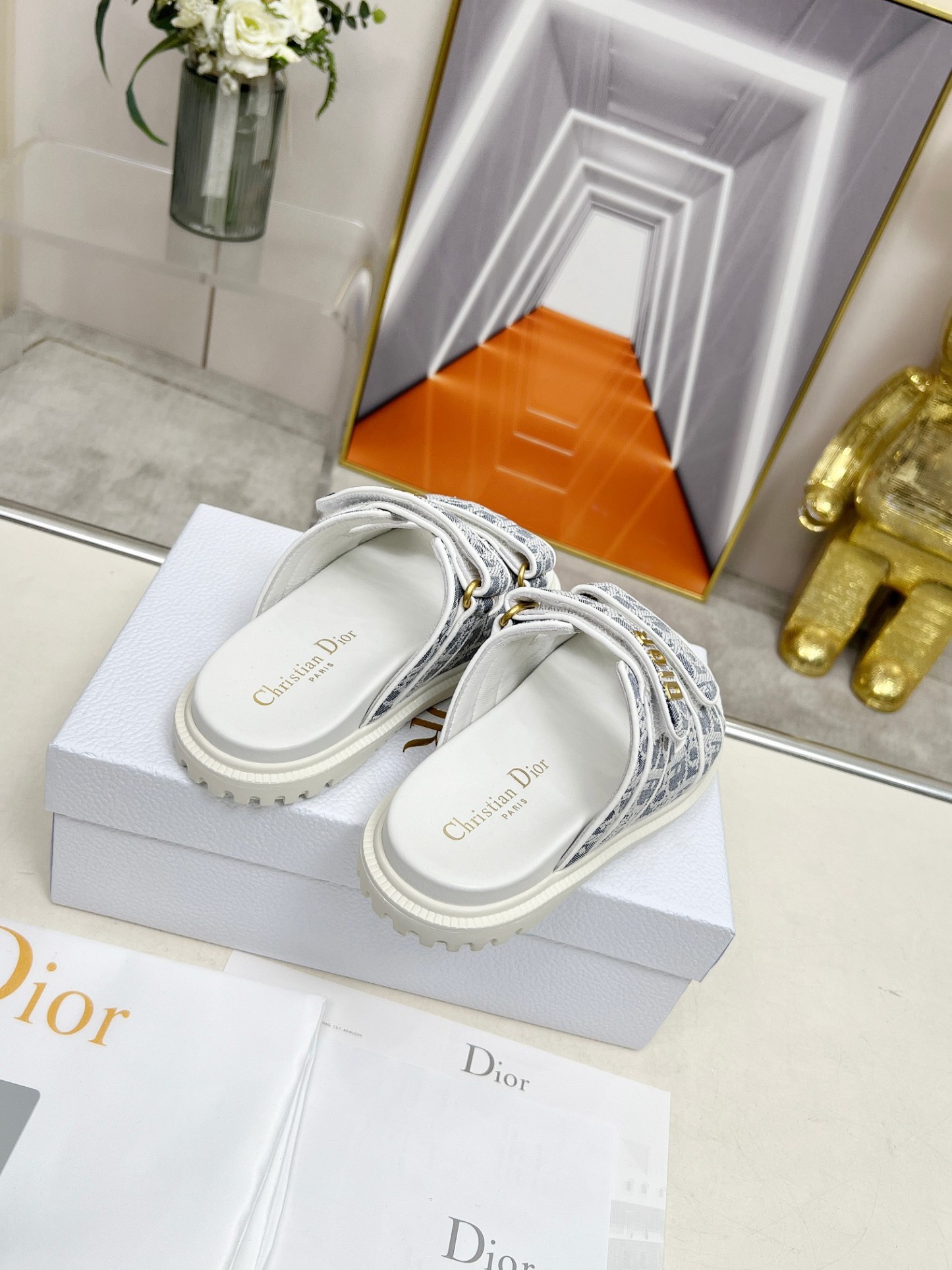 D Style Thick-soled women slippers