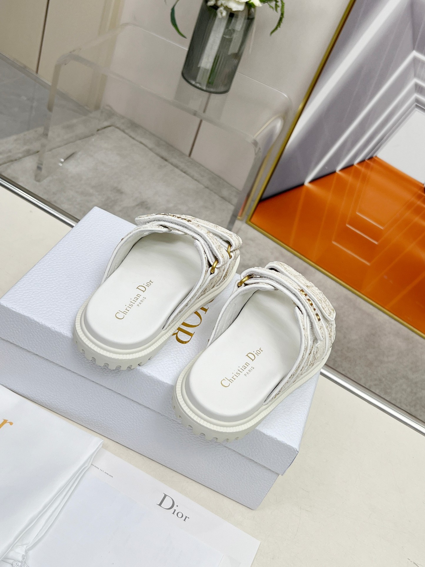 D Style thick-soled women's slippers