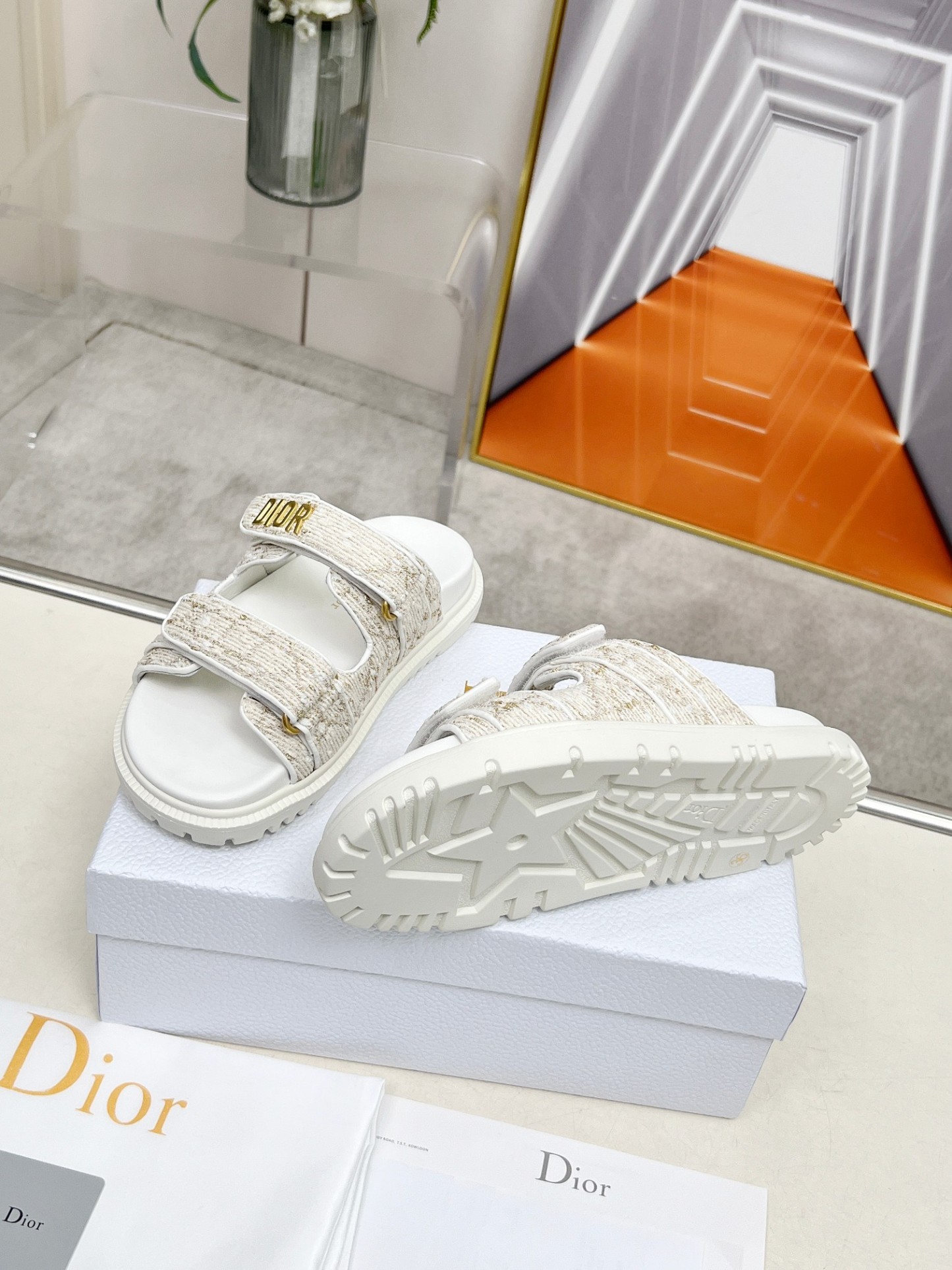 D Style thick-soled women's slippers