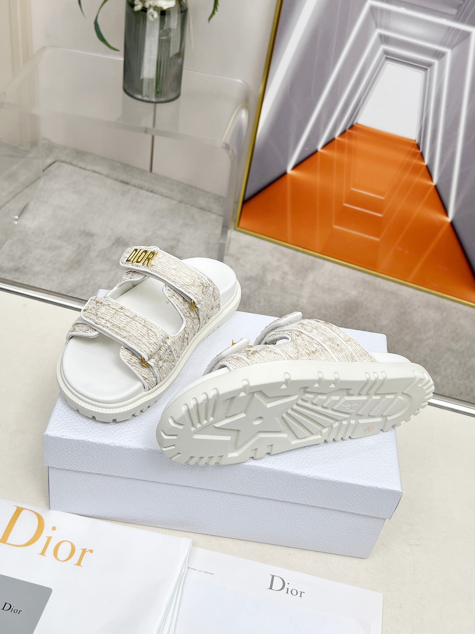 D Style thick-soled women's slippers