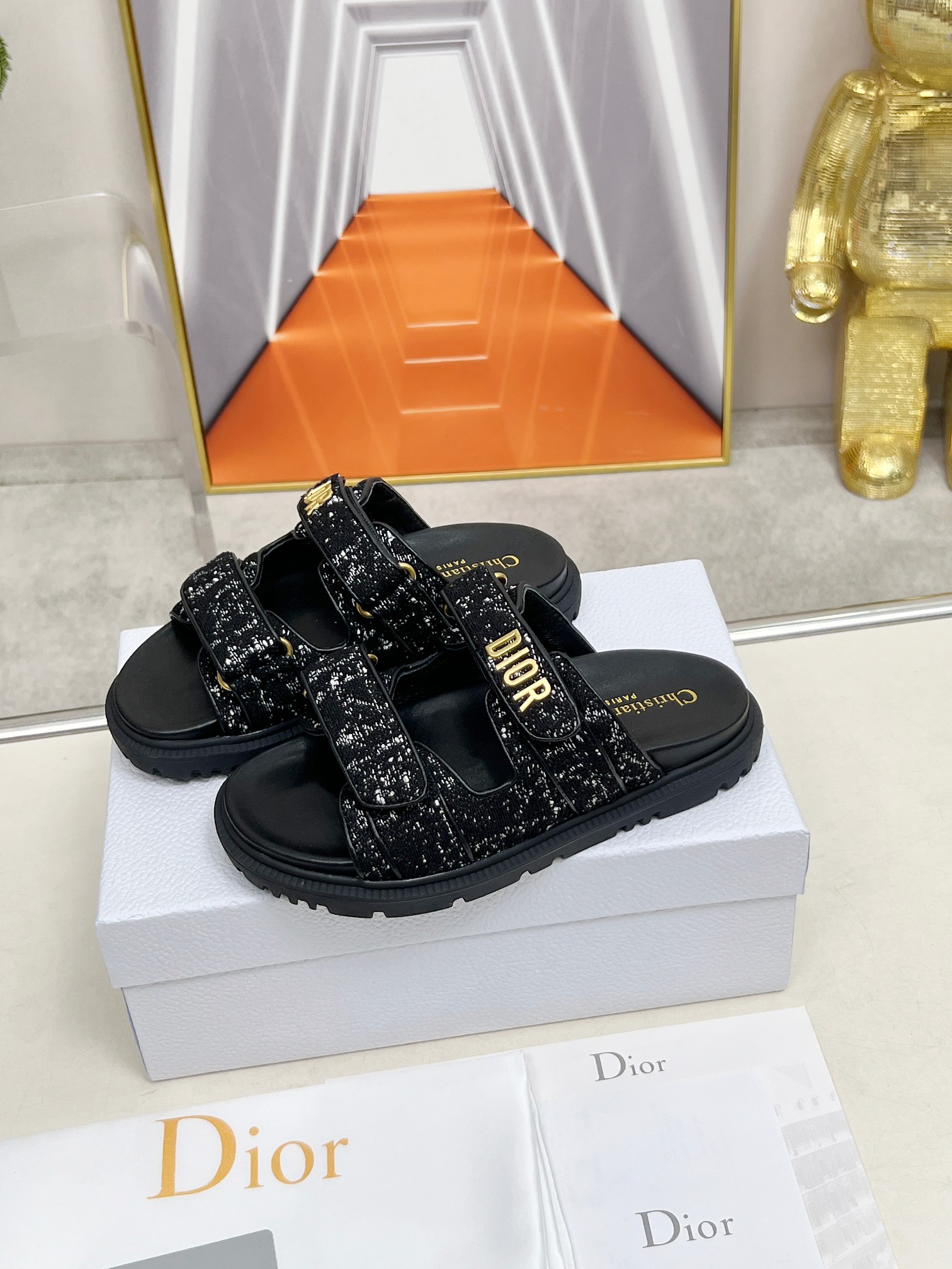 D Style thick-soled women's slippers