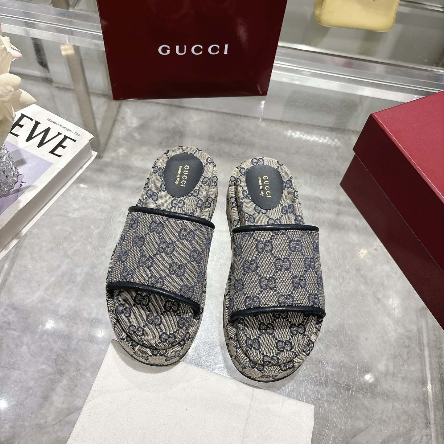 G Style thick-soled ladies slippers