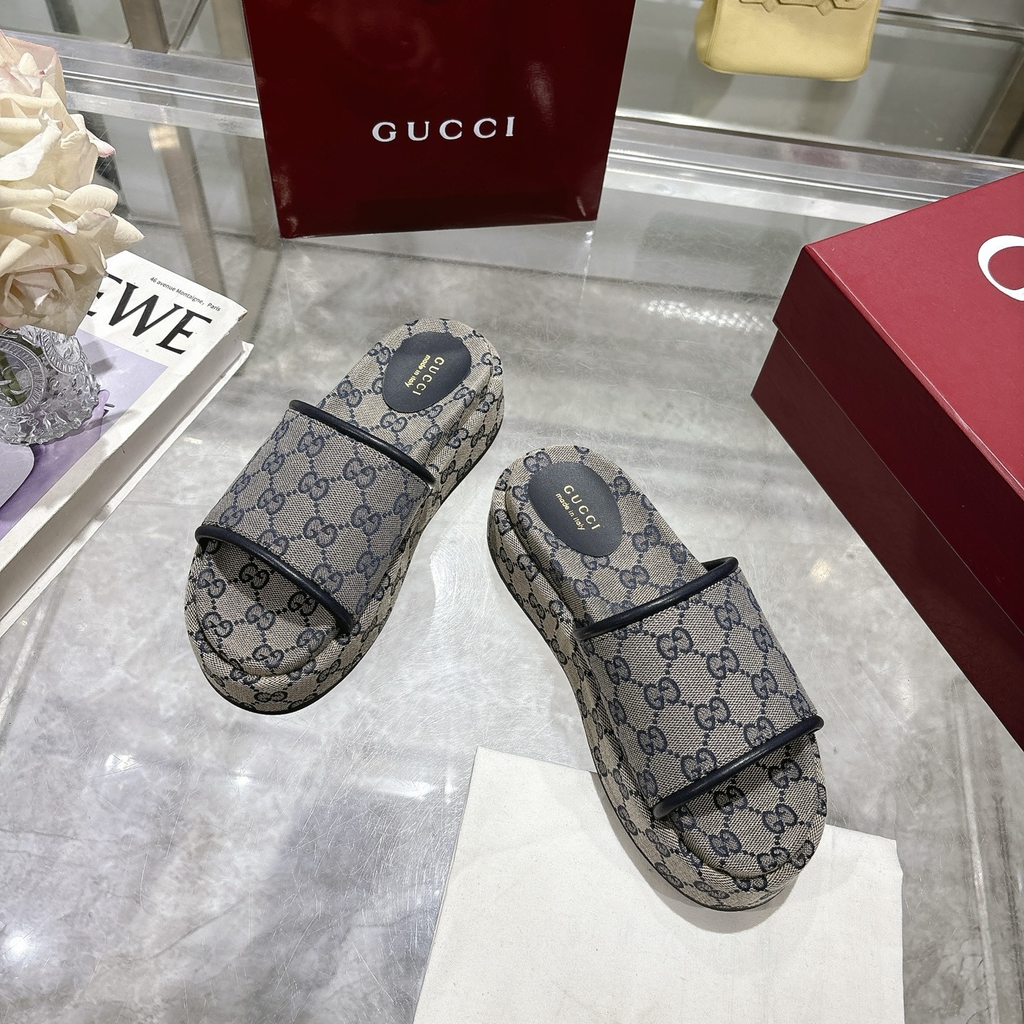 G Style thick-soled ladies slippers