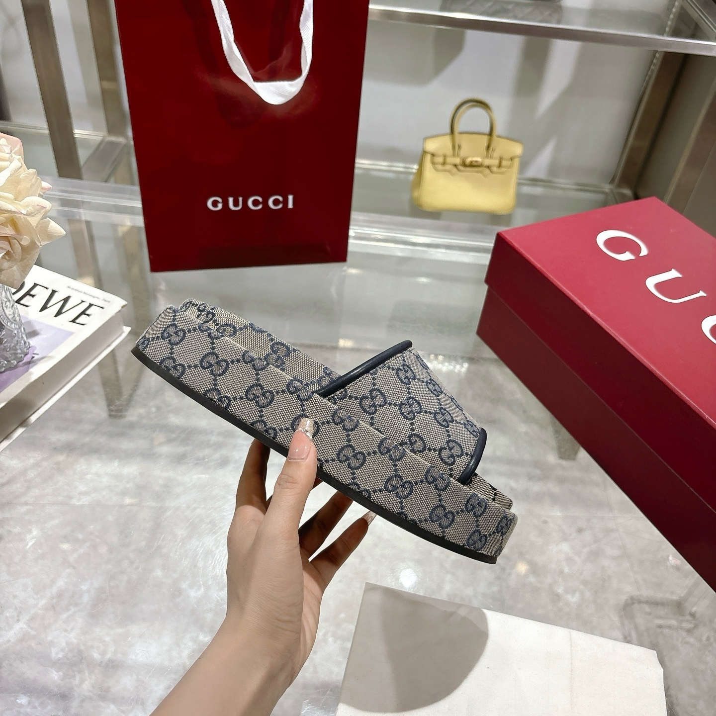 G Style thick-soled ladies slippers