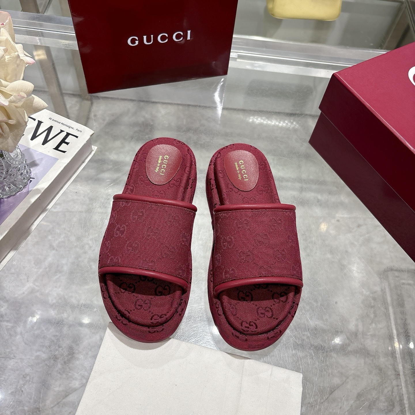 G Style thick-soled ladies slippers