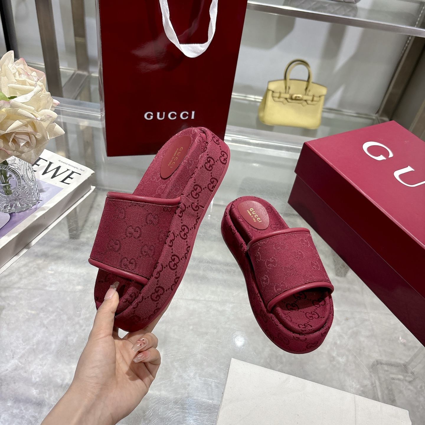 G Style thick-soled ladies slippers