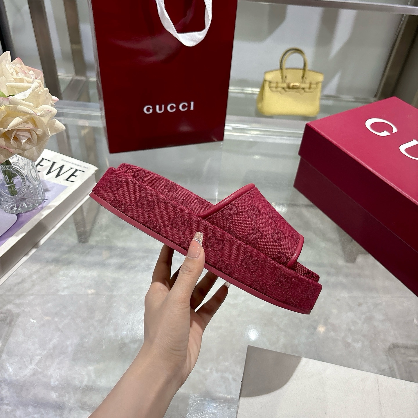 G Style thick-soled ladies slippers