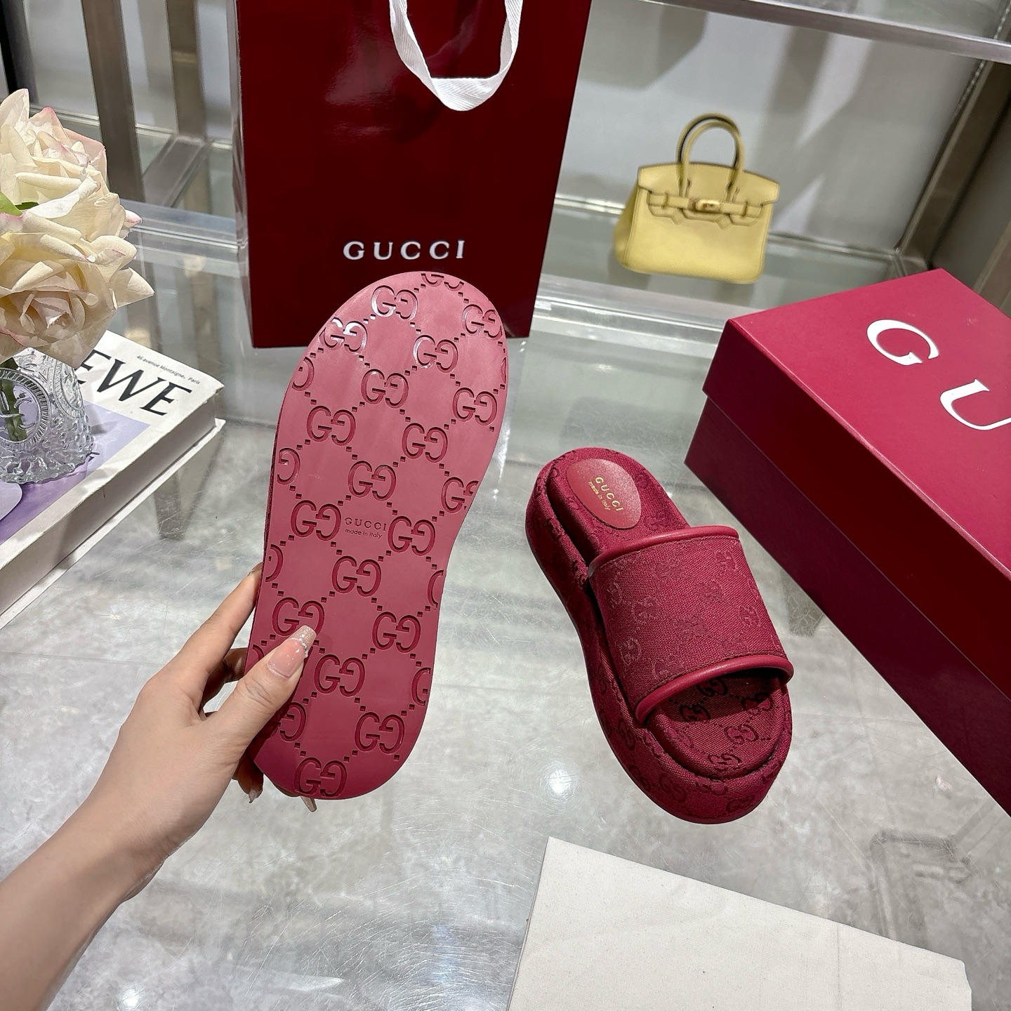 G Style thick-soled ladies slippers