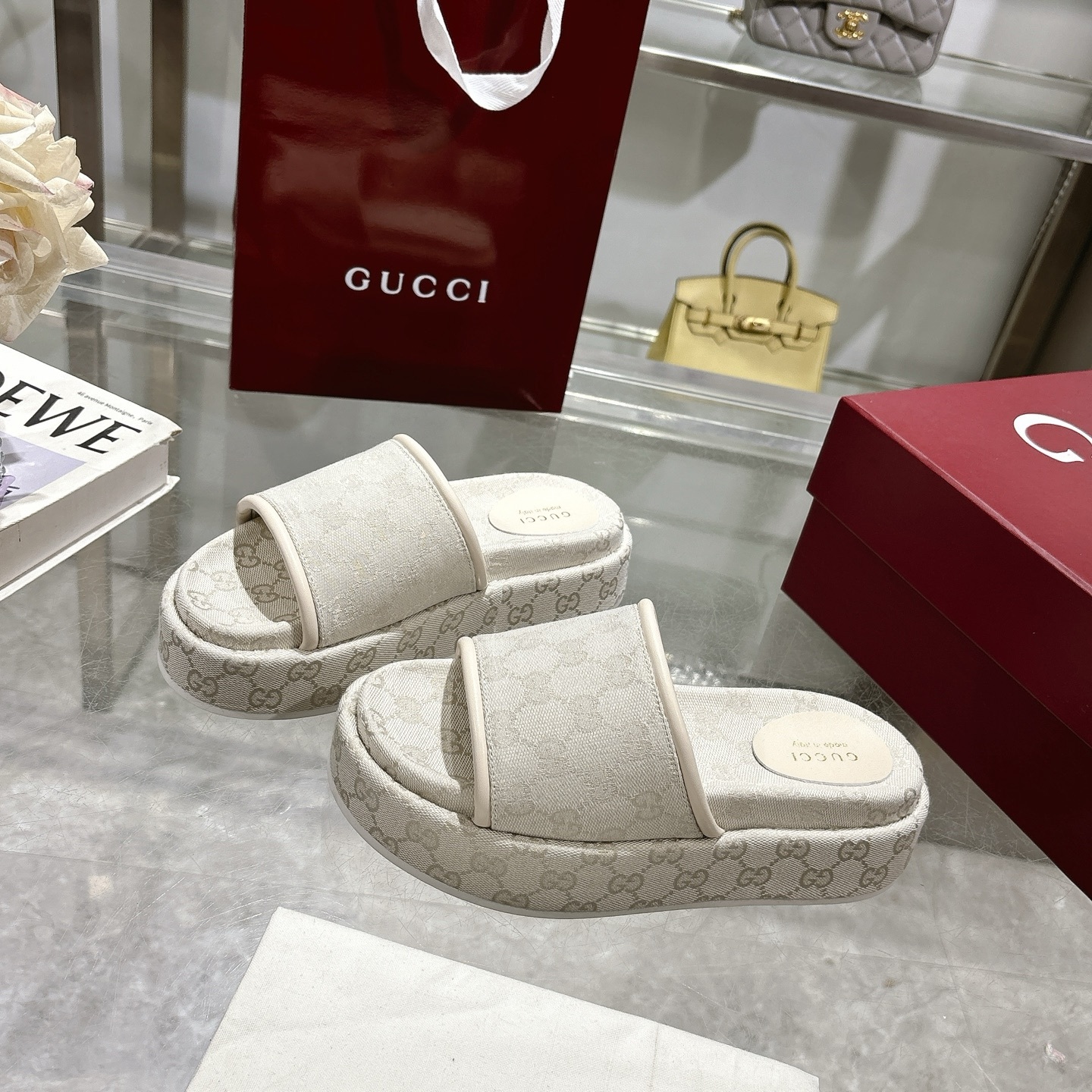 G Style thick-soled ladies slippers