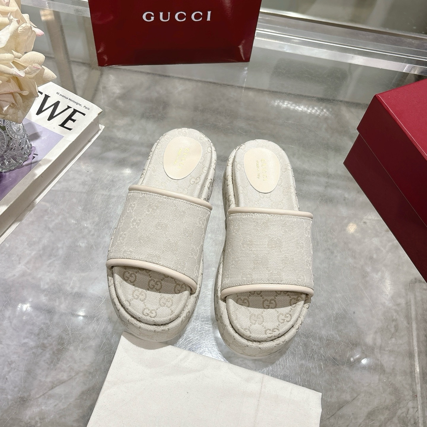 G Style thick-soled ladies slippers