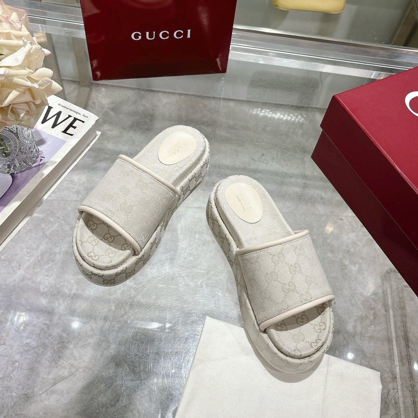 G Style thick-soled ladies slippers