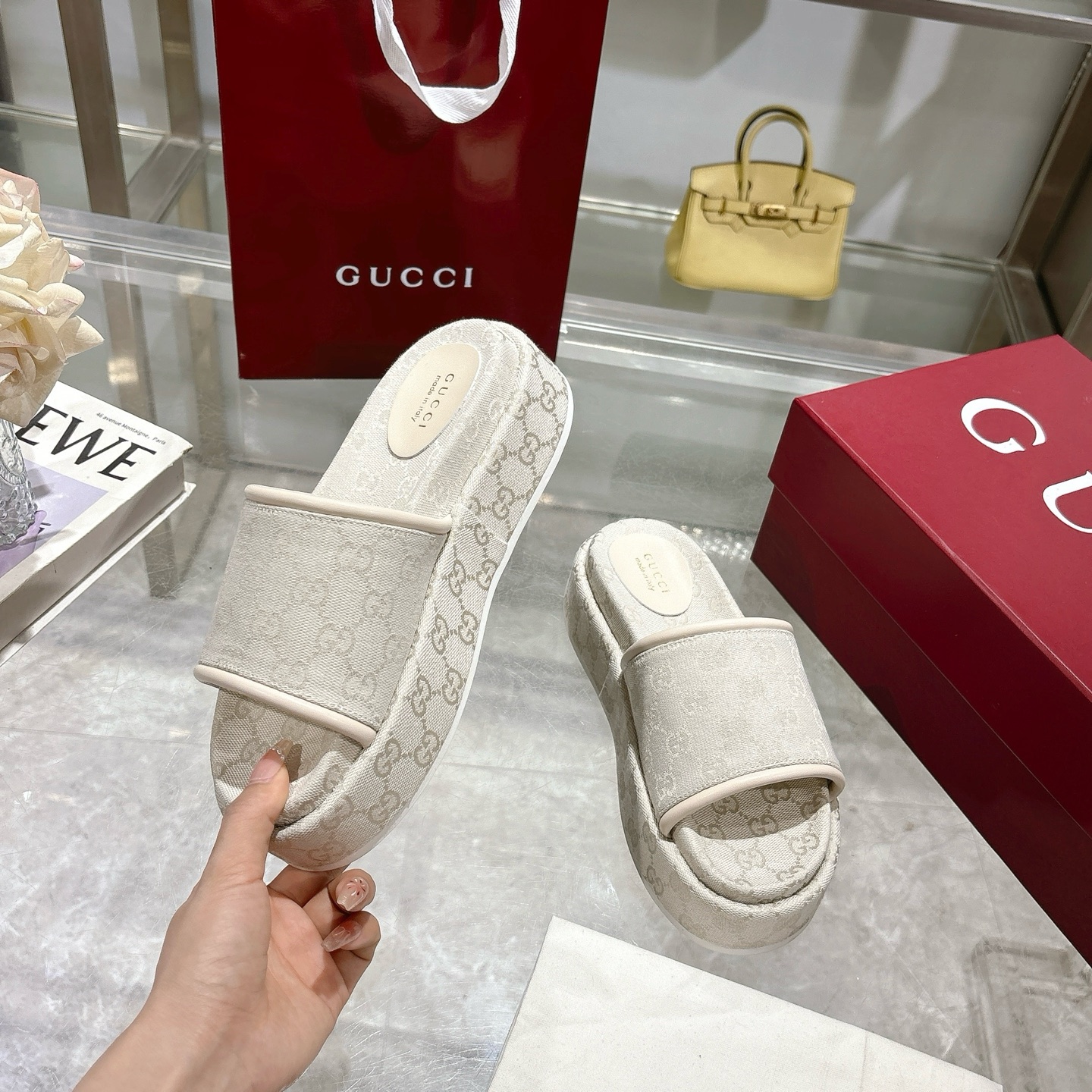 G Style thick-soled ladies slippers