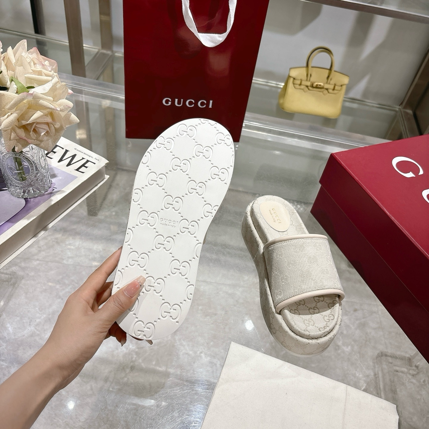 G Style thick-soled ladies slippers