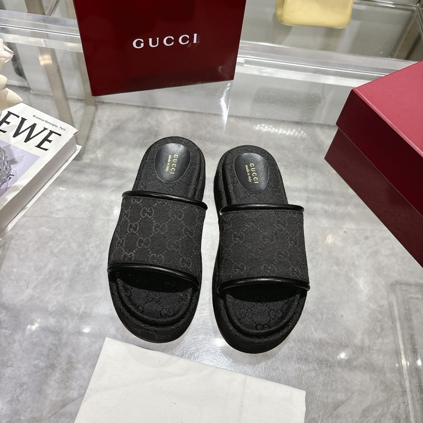 G Style thick-soled ladies slippers