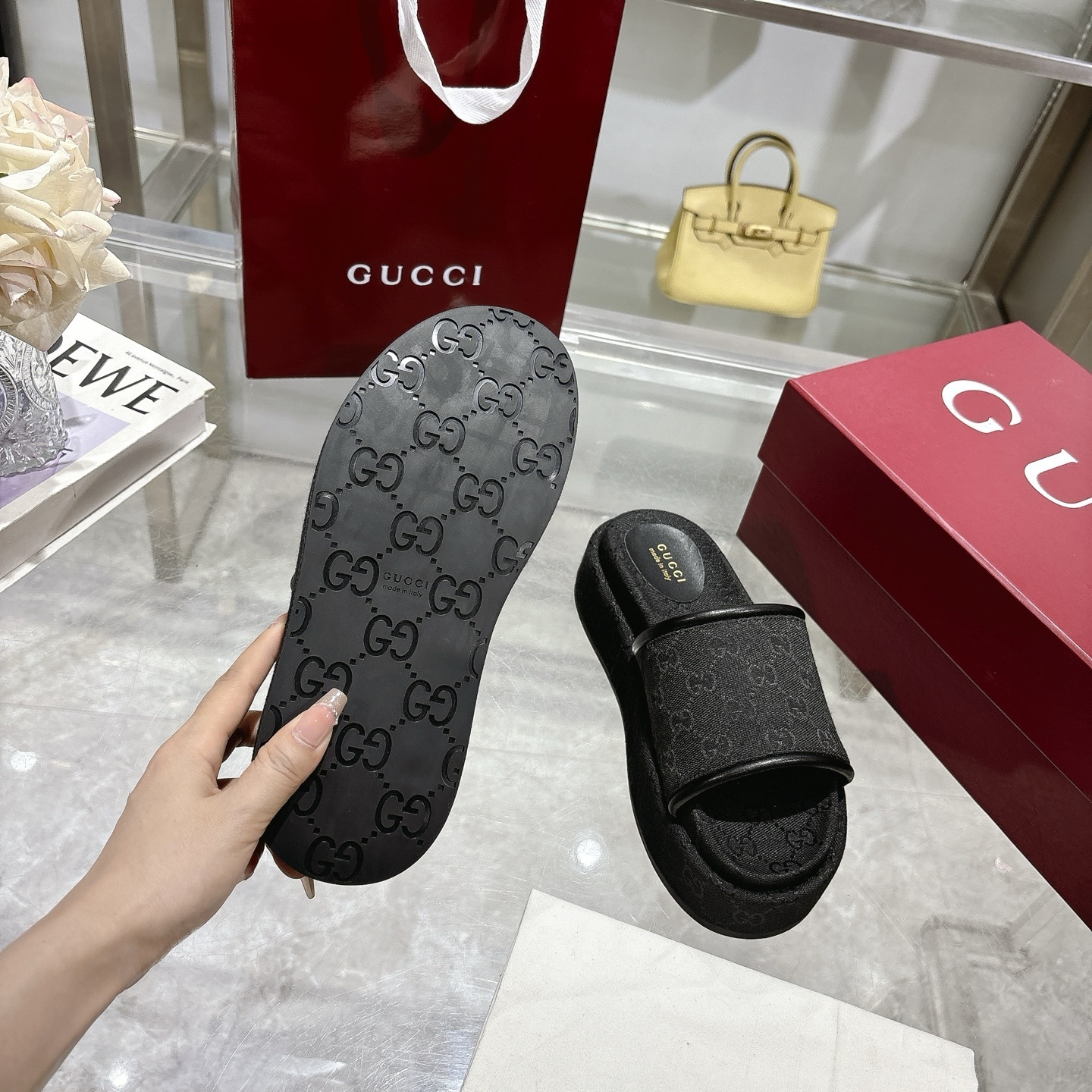 G Style thick-soled ladies slippers