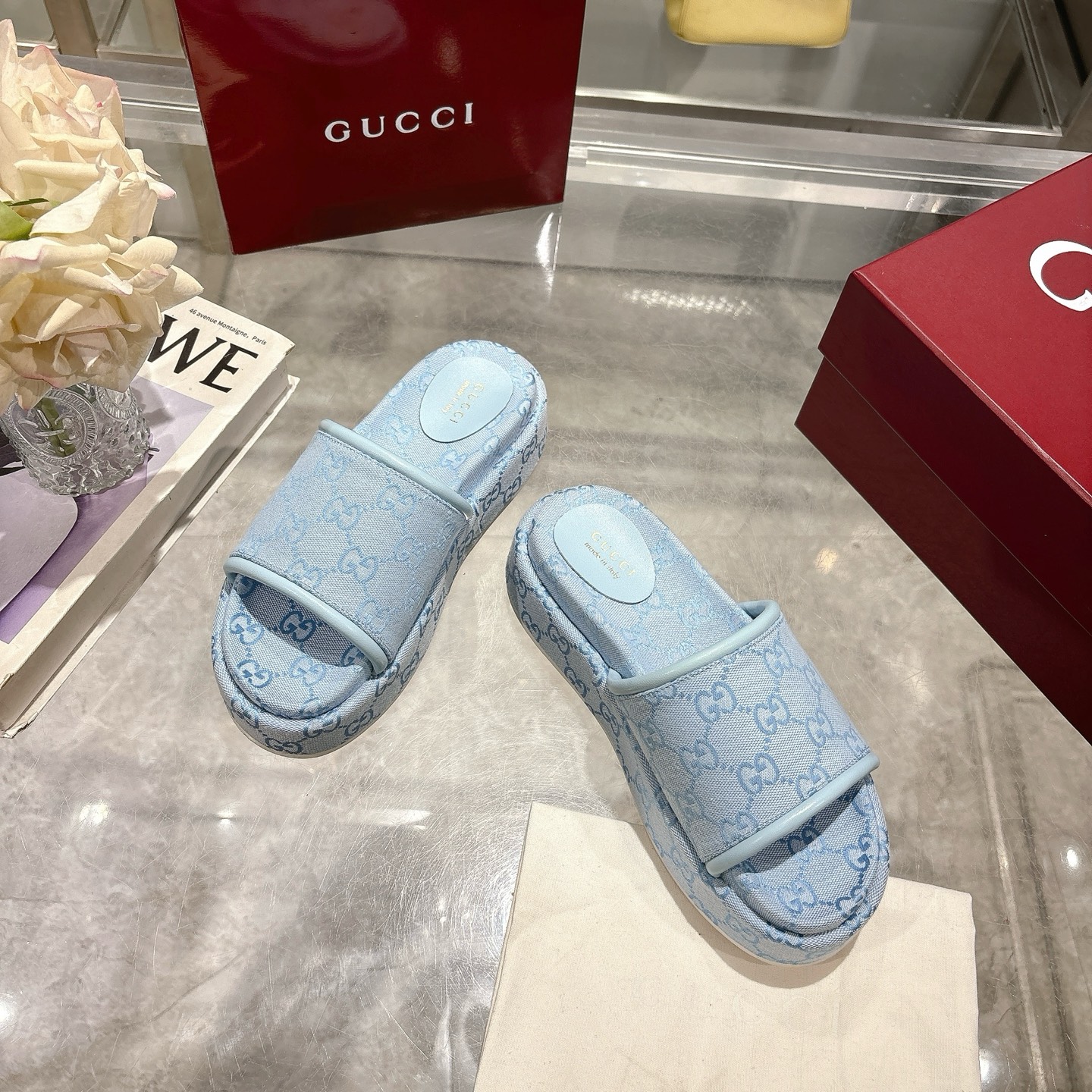 G Style thick-soled ladies slippers