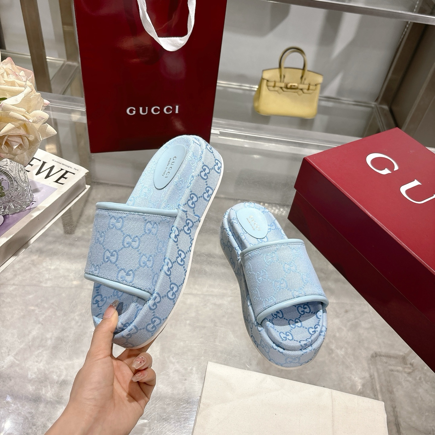 G Style thick-soled ladies slippers