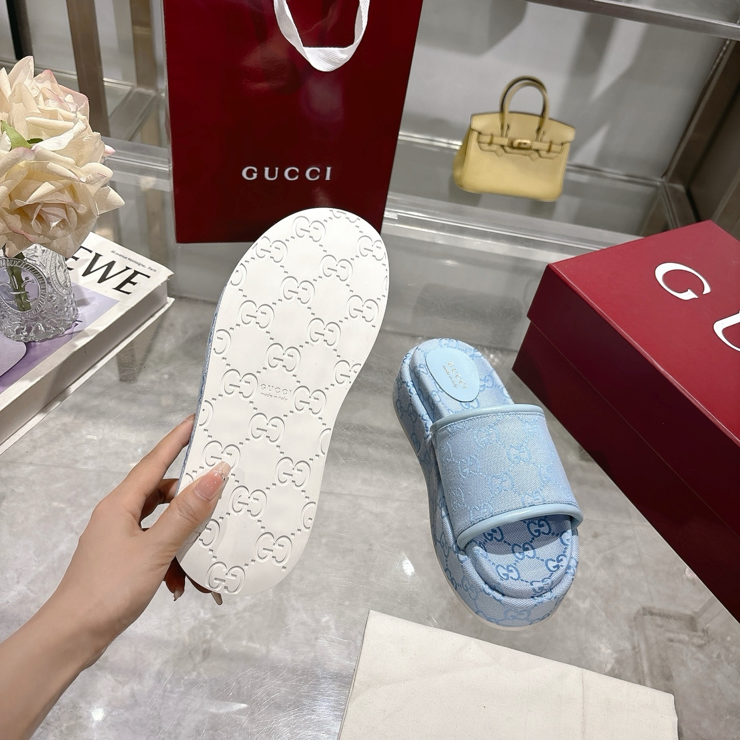 G Style thick-soled ladies slippers