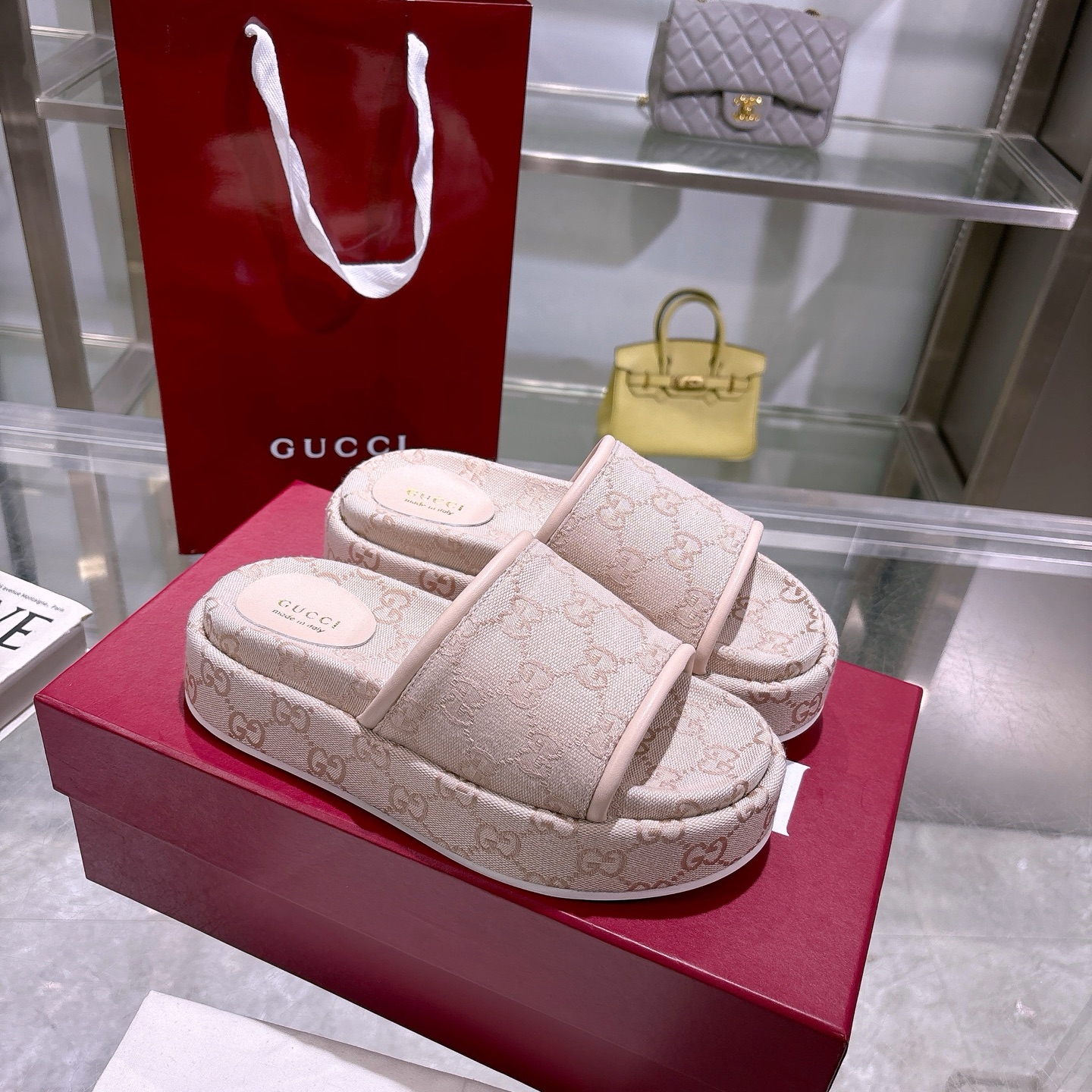 G Style thick-soled ladies slippers