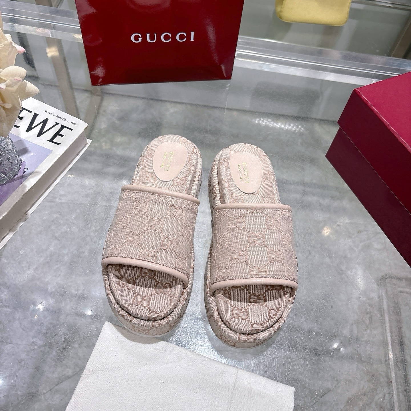 G Style thick-soled ladies slippers