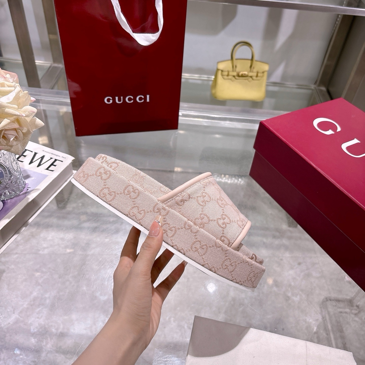 G Style thick-soled ladies slippers