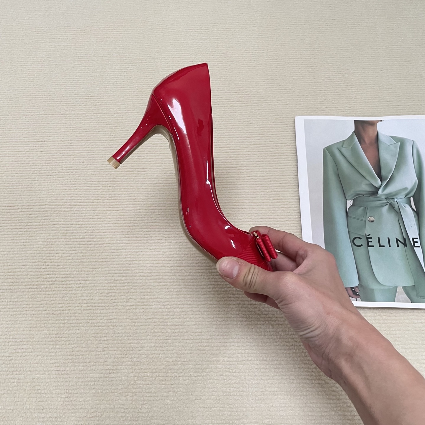 F Style Classic Bow Round Toe Mary Janes 1cm/4cm/7cm