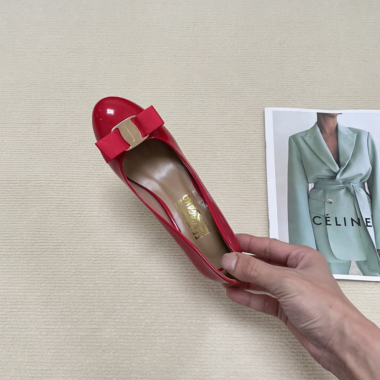 F Style Classic Bow Round Toe Mary Janes 1cm/4cm/7cm