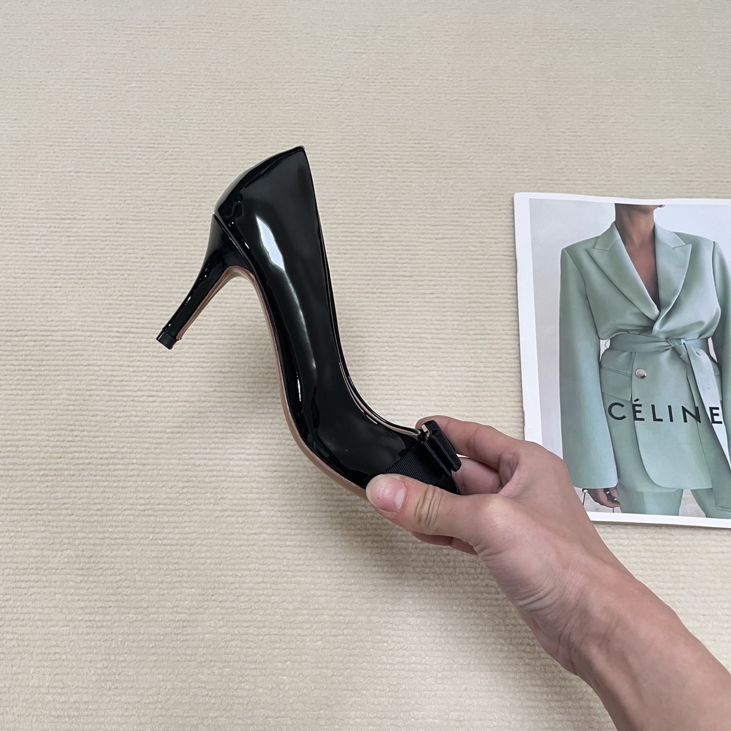 F Style Classic Bow Round Toe Mary Janes 1cm/4cm/7cm