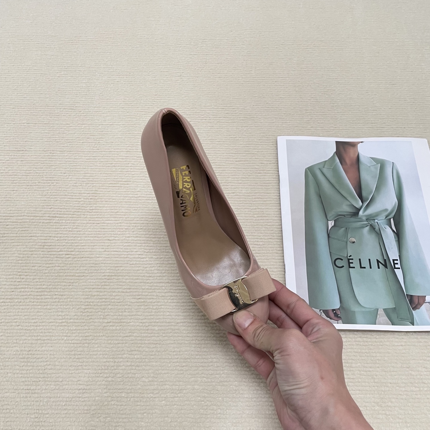 F Style Classic Bow Round Toe Mary Janes 1cm/4cm/7cm