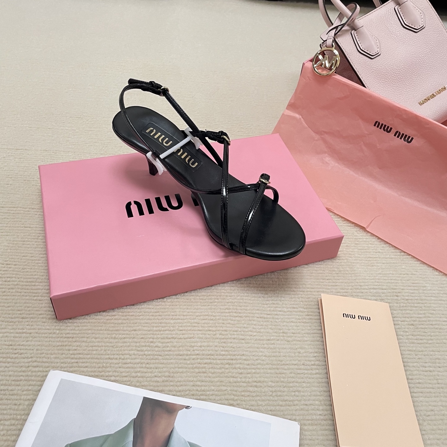 M Style strappy high heel sandals 6CM