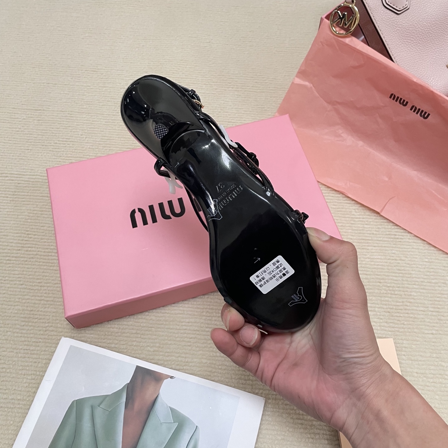 M Style strappy high heel sandals 6CM