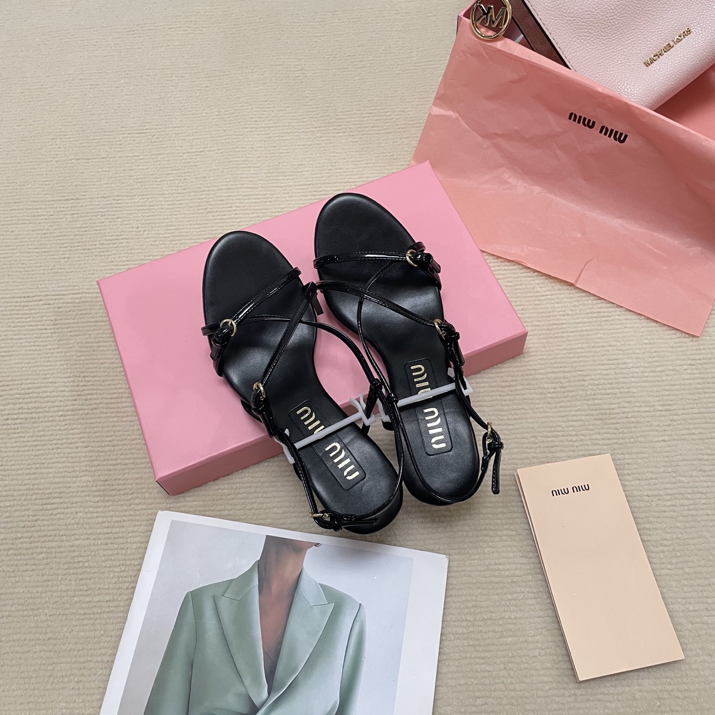 M Style strappy high heel sandals 6CM