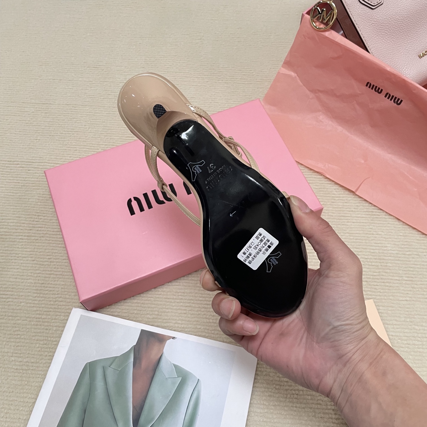 M Style strappy high heel sandals 6CM