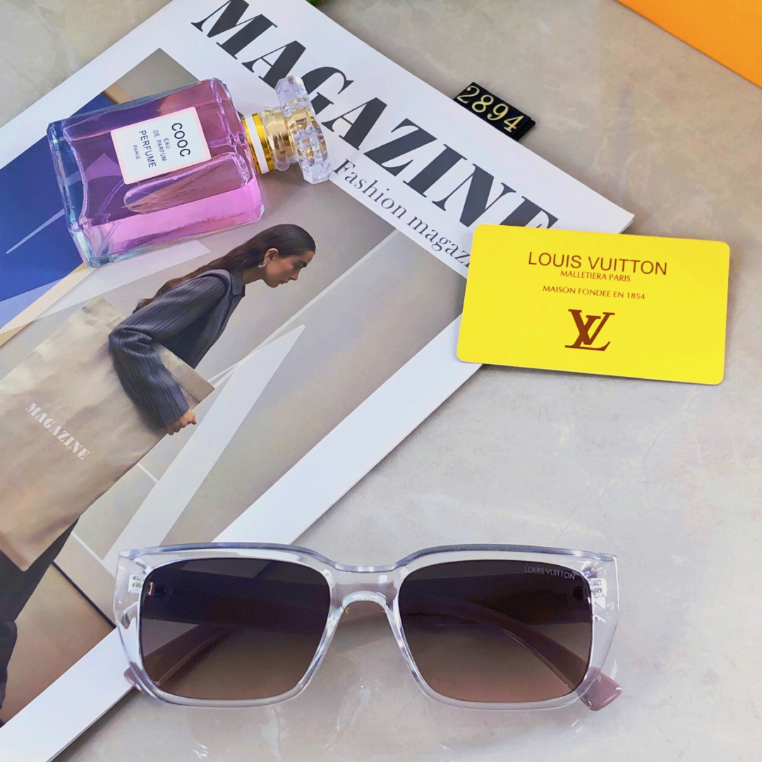 L Style New Square Blush Sunglasses