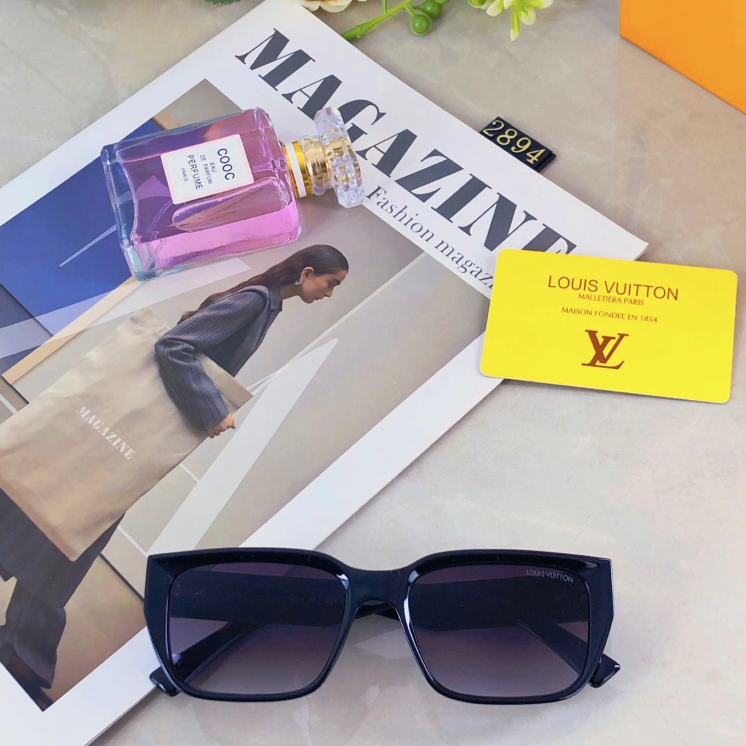 L Style New Square Blush Sunglasses