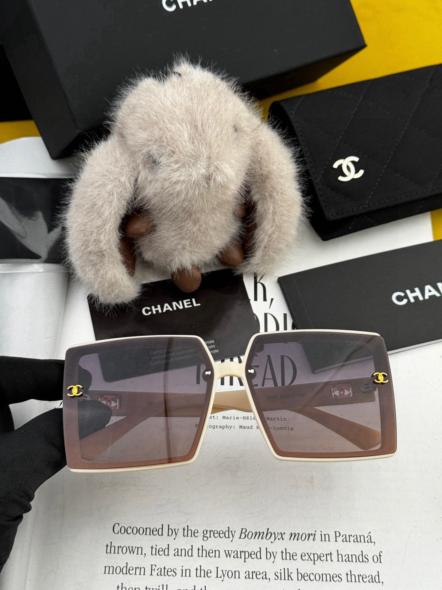 C Style 5250 Fashion Square Frame Sunglasses
