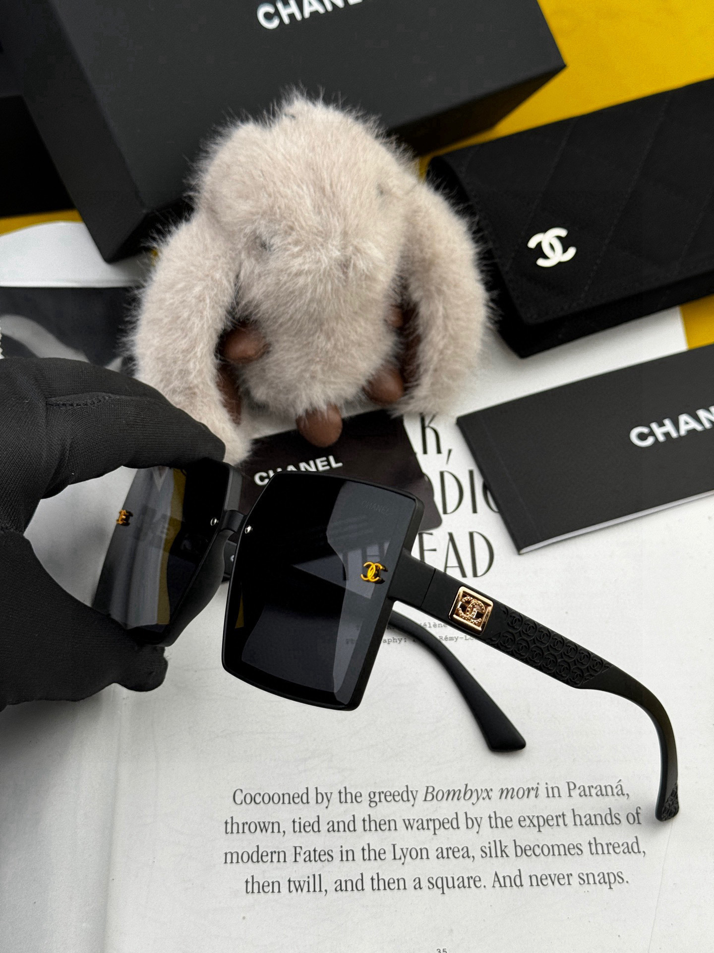 C Style 5250 Fashion Square Frame Sunglasses