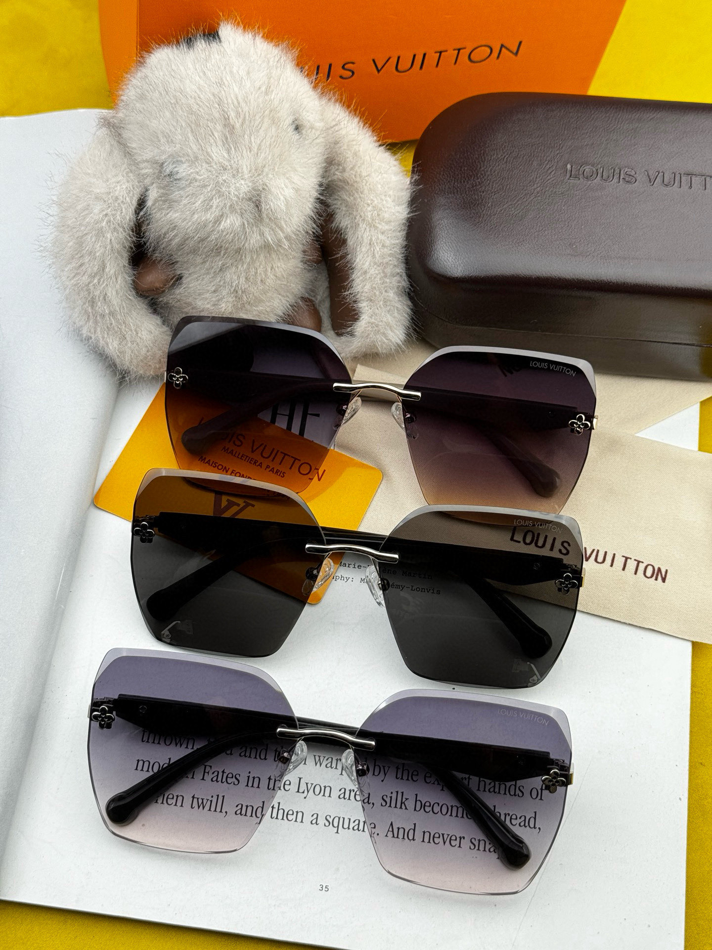 L Style 8612 Large Frame Sunglasses