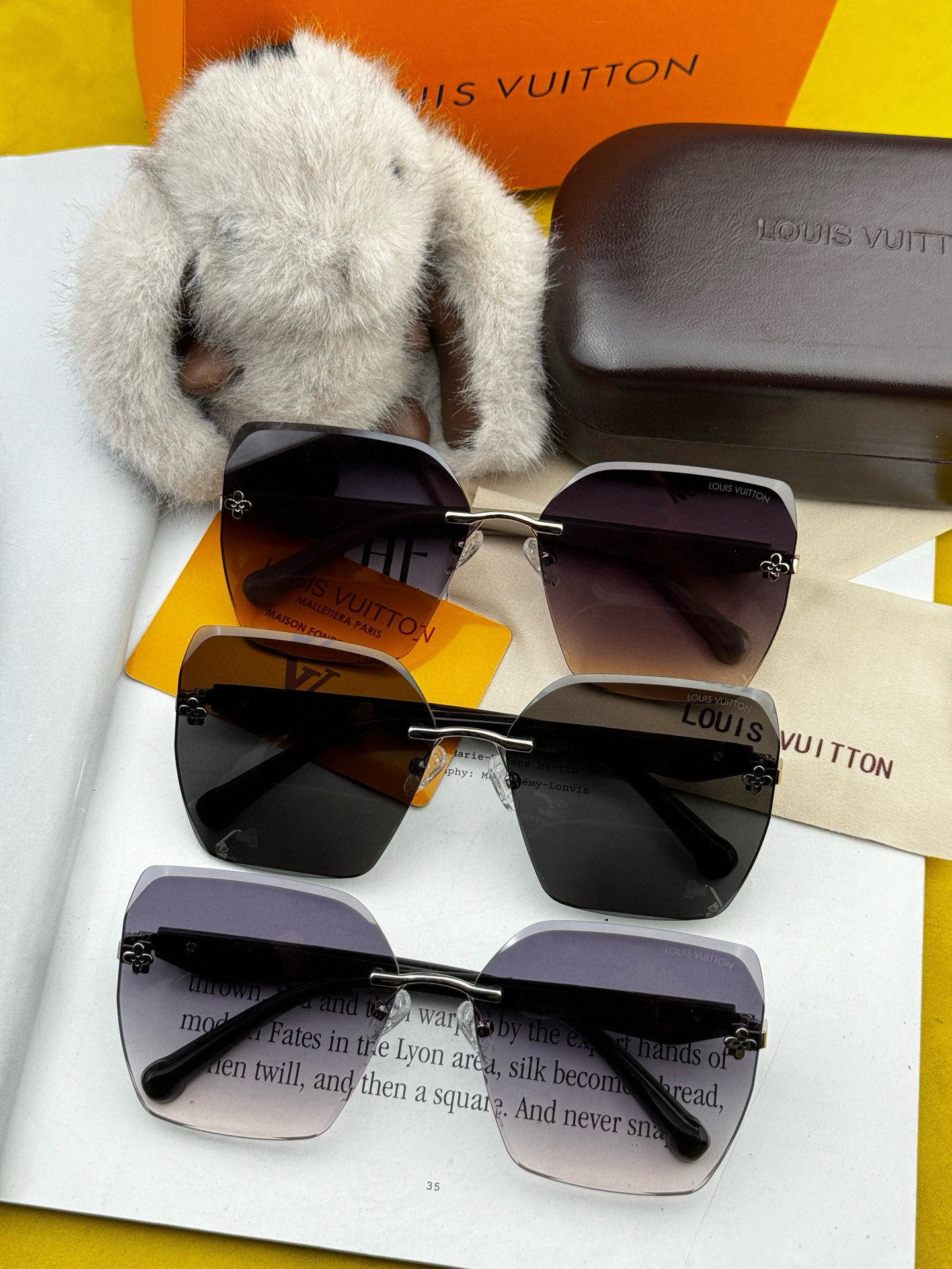 L Style 8612 Large Frame Sunglasses