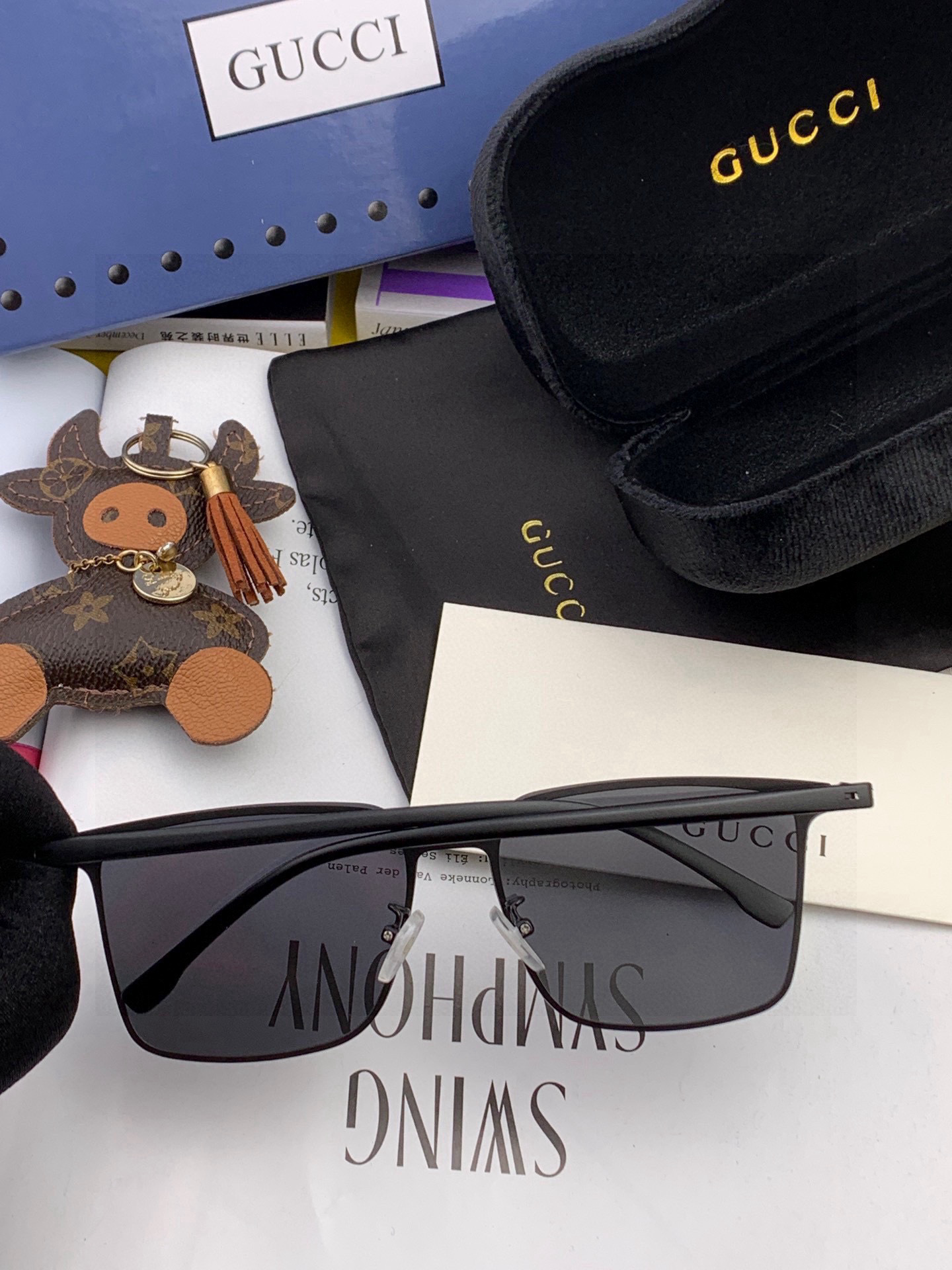 G Style:11363 New one-piece driving mirror sunglasses