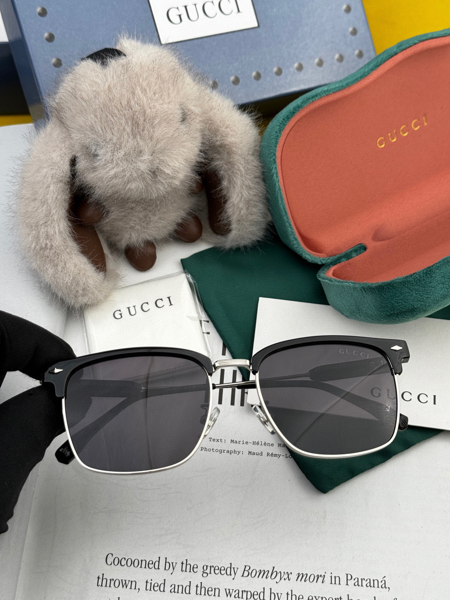 G Style:7637  Fashion square frame polarized sunglasses