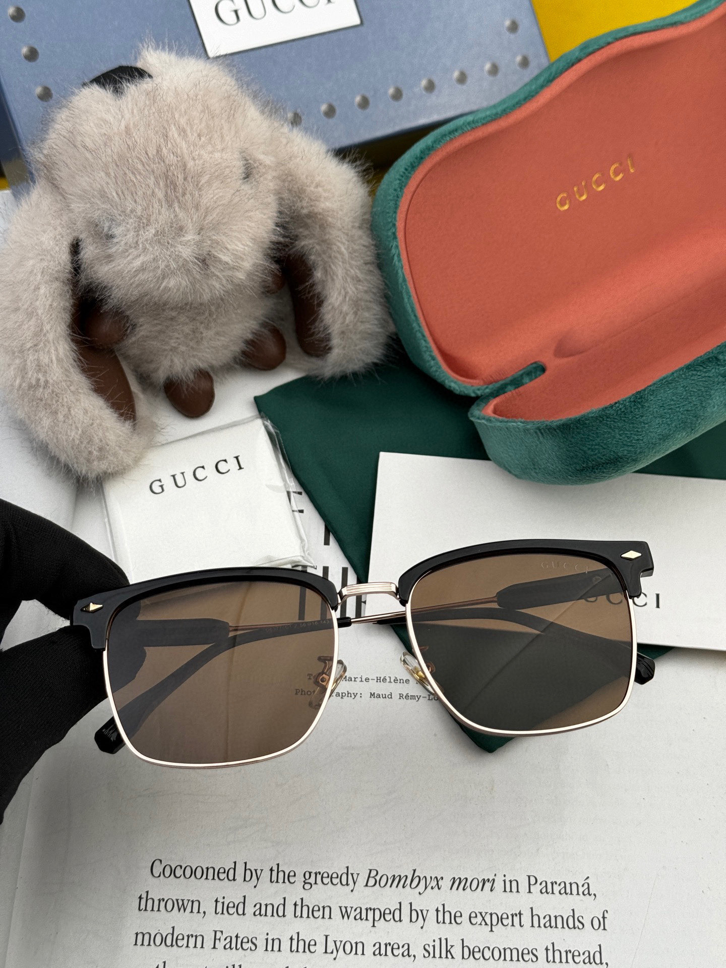 G Style:7637 Fashion square frame polarized sunglasses