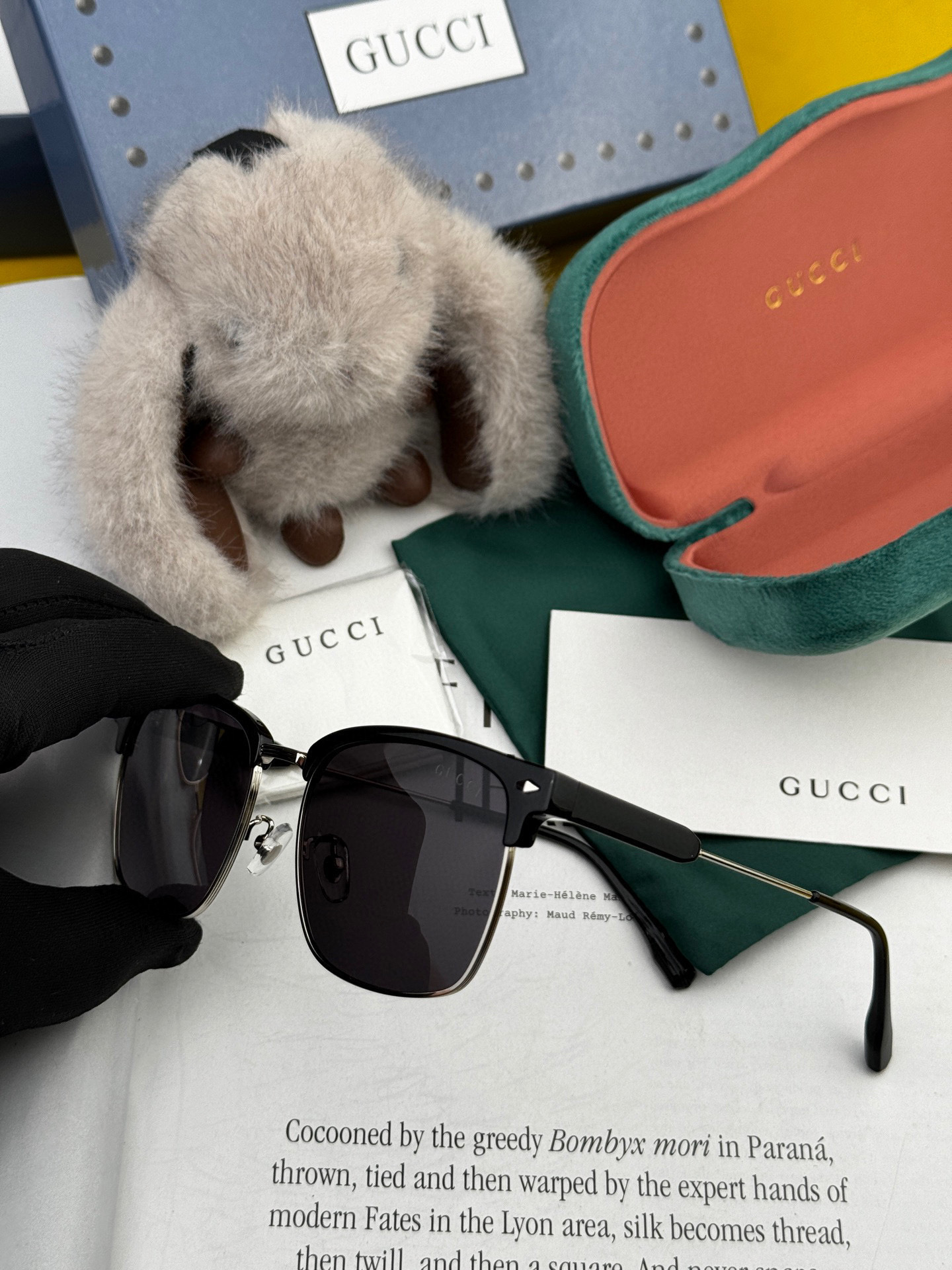 G Style:7637  Fashion square frame polarized sunglasses