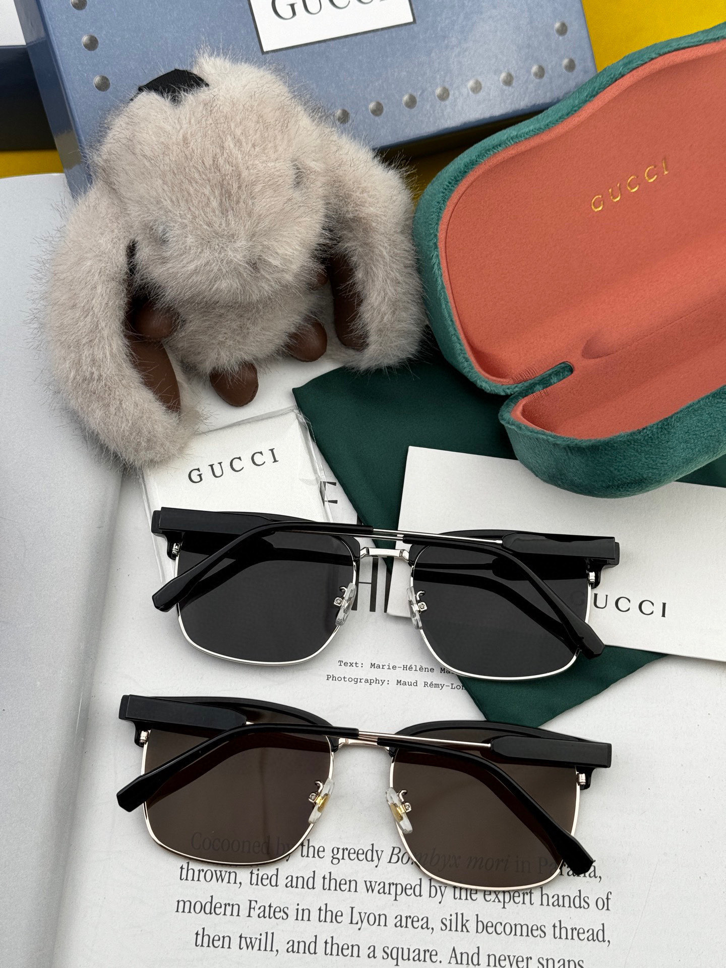 G Style:7637  Fashion square frame polarized sunglasses