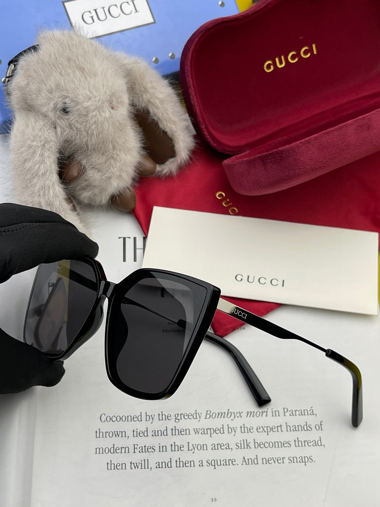 G Style: 82803 Fashion square frame polarized sunglasses