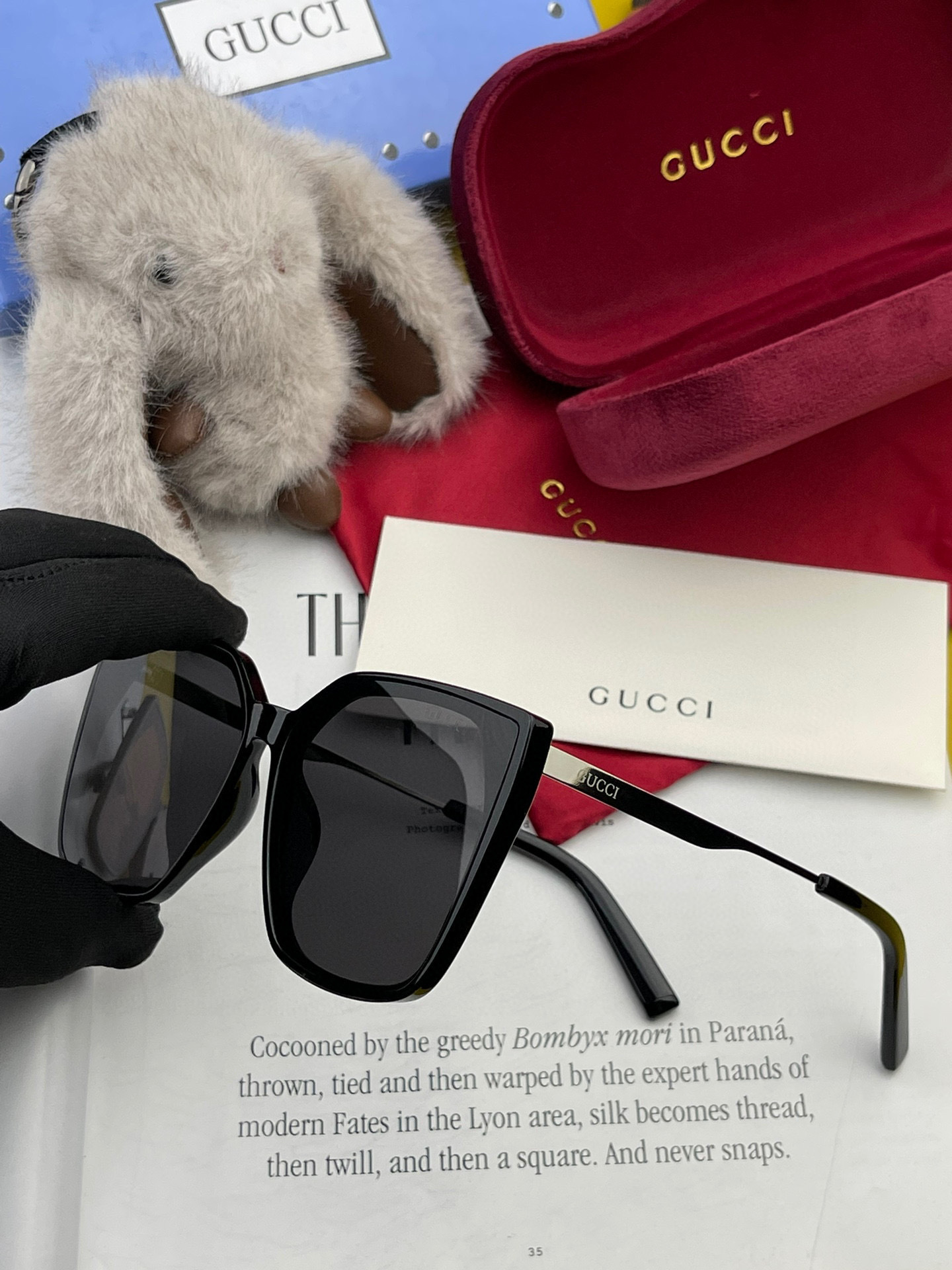 G Style: 82803 Fashion square frame polarized sunglasses