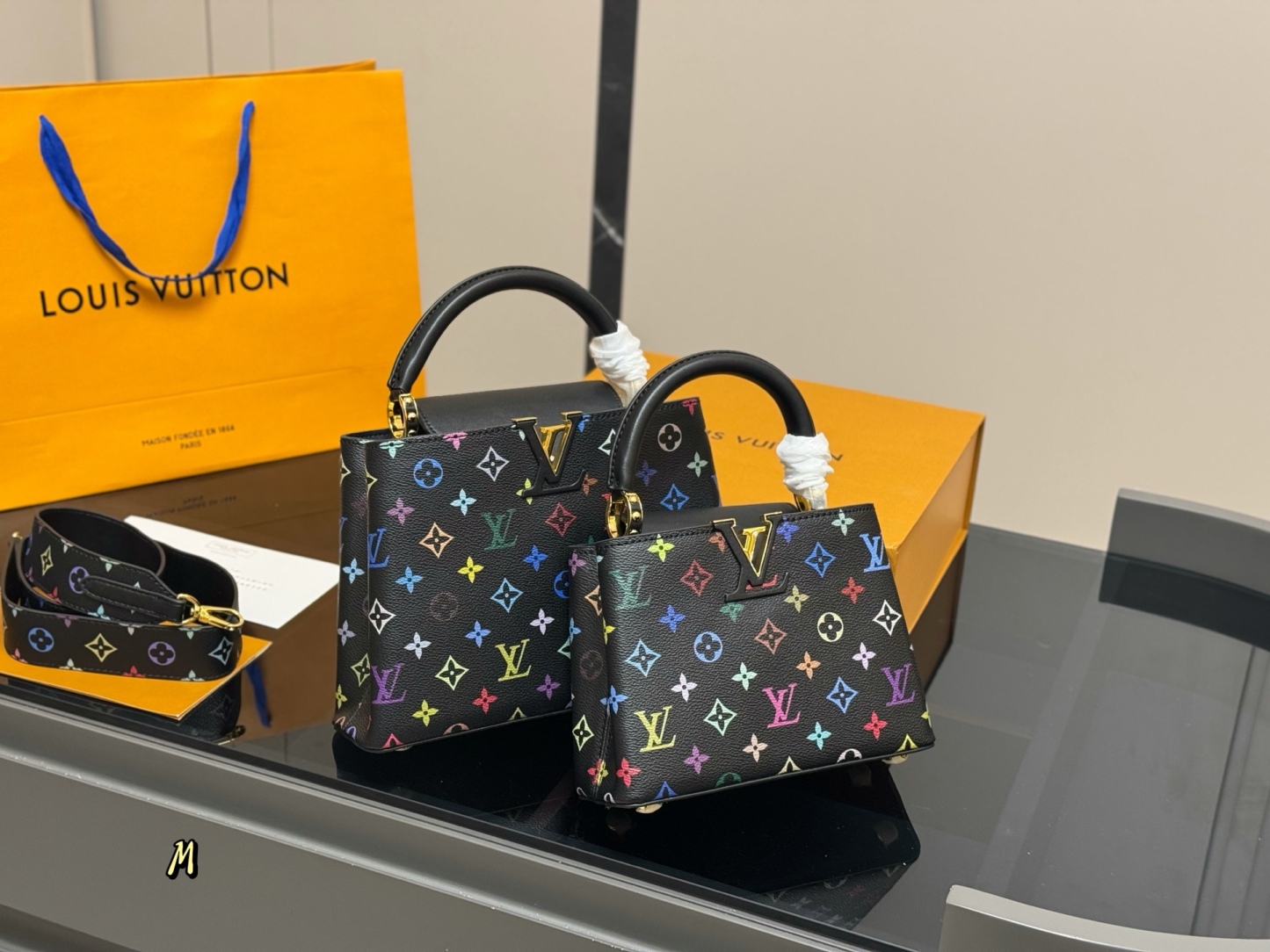 L style Capucines Bag 21*15/27*18cm 