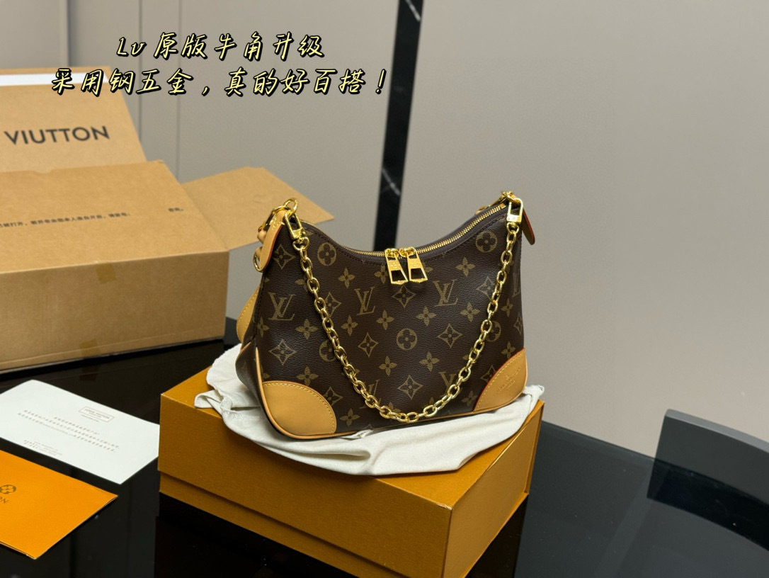 L style Croissant bag29*16cm