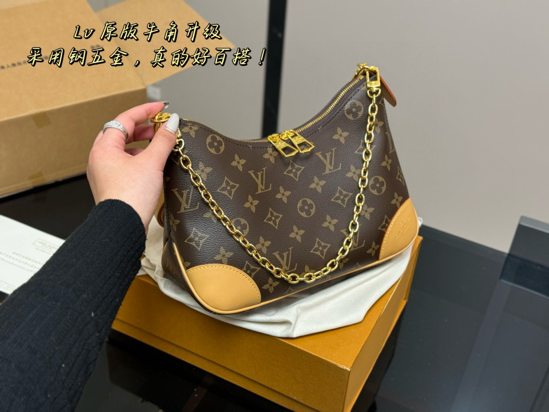 L style Croissant bag29*16cm